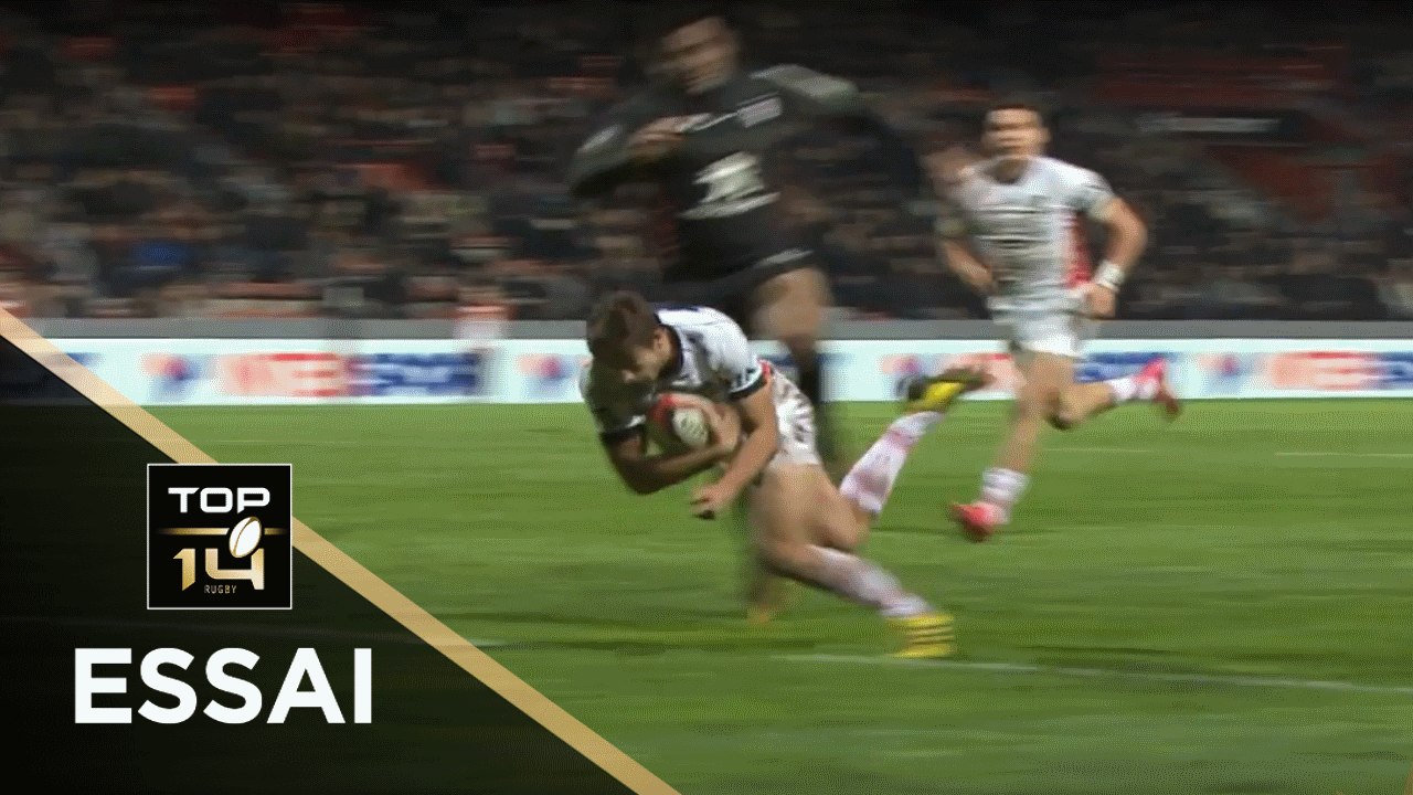 TOP 14 - Essai Jérémy GONDRAND (USO) - Toulouse - Oyonnax - J16 - Saison 2017/2018