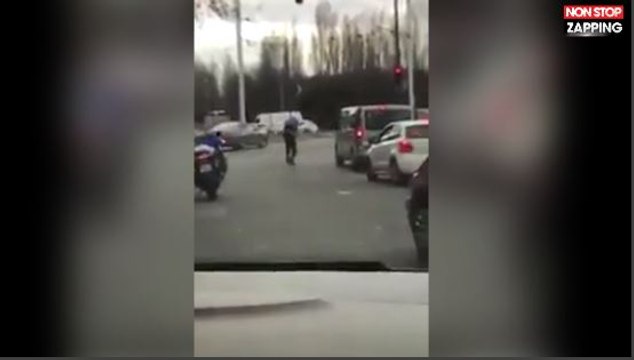 Villeneuve-la-Garenne : Un policier tire plusieurs fois sur une voiture en fuite (vidéo)