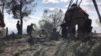Burseya Dağı'nda Öso Birliklerinin Şiddetli Çatışmaları Böyle Görüntülendi
