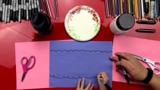 How To Finger Paint Swans - Valentines Card