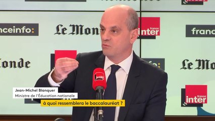 Tải video: Jean-Michel Blanquer : Le BAC de 2021 n'aura plus que 4 épreuves et le reste en contrôle continu