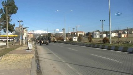 Afrin'e Askeri Sevkiyat Devam Ediyor