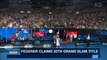 i24NEWS DESK | Federer claims 20th Grand Slam title | Sunday, January 28th 2018