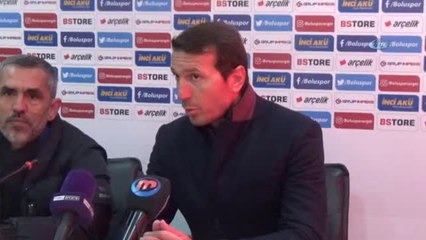 Boluspor- Ümraniyespor Maçının Ardından