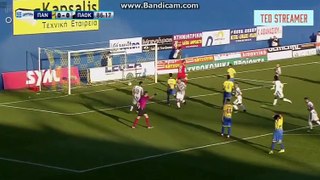 Aleksandar Prijovi Goal HD - 	 Panetolikos 0 - 1	 PAOK 28.01.2018 HD