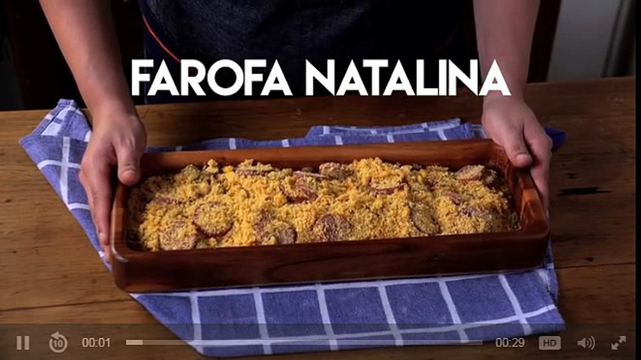 farofa natalina