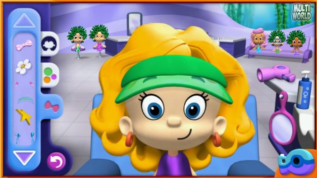 Bubble Guppies Make hairstyles Training cartoon - Гуппи и Пузырики Красивые Причёски