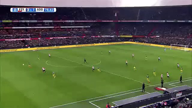 Jens Toornstra Goal HD - Feyenoord	3-1	Den Haag 28.01.2018