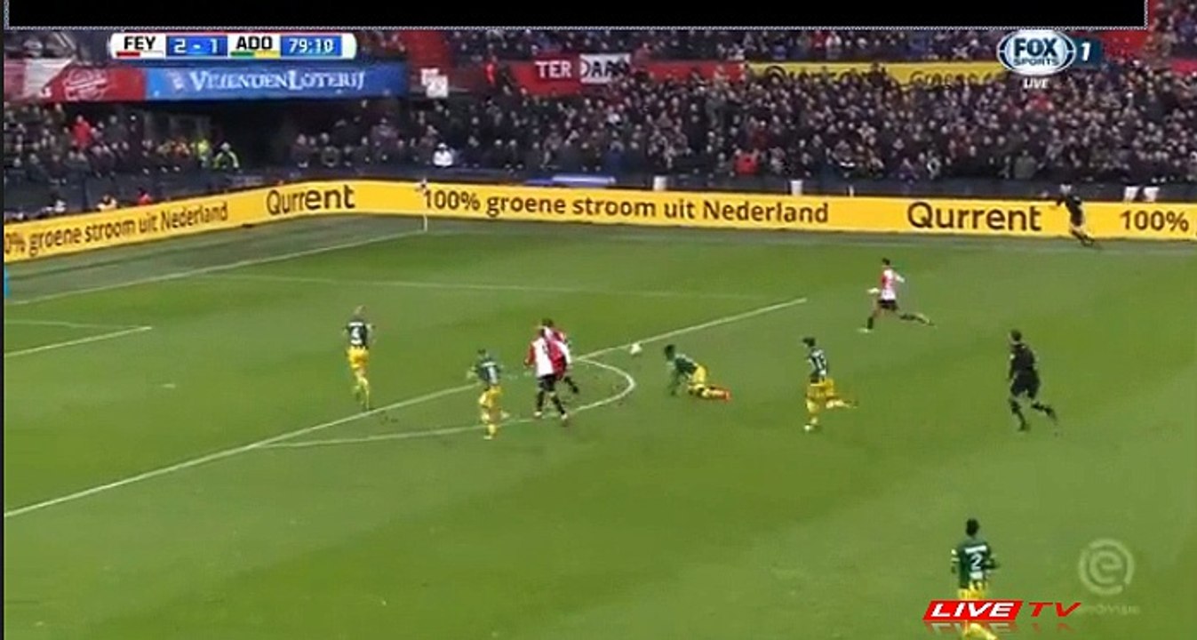 Toornstra GOAL (3-1) Feyenoord - ADO den Haag