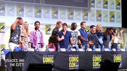 SUICIDE SQUAD Comic Con Panel - Margot Robbie, Will Smith, Jared Leto