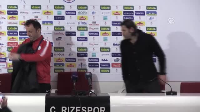 Çaykur Rizespor-Adana Demirspor Maçının Ardından