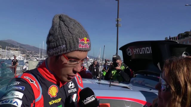 D!CI TV : bilan final de Thierry Neuville à l'arrivée du Monte Carlo 2018