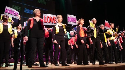 La chorale Arc-en-Ciel de Saint-Amé sur scène à Remiremont