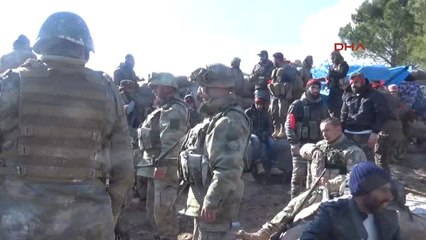 Burseya Dağı Özgürleşti, Kuleye Türk ve Öso Bayrağı Asıldı