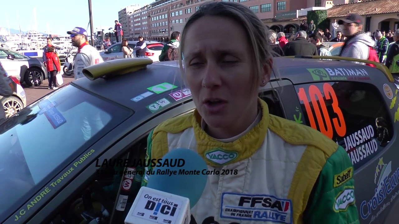 D!CI TV : bilan final de Laure Jaussaud à l'arrivée du Monte Carlo 2018
