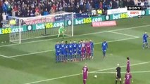 Kevin De Bruyne Tricky Free-Kick Goal HD - Cardiff City 0-1 Manchester City 28.0