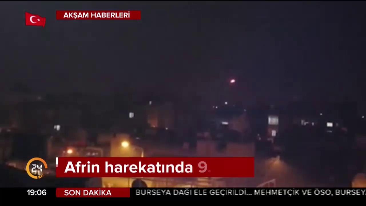 Afrin harekatında 9. gün