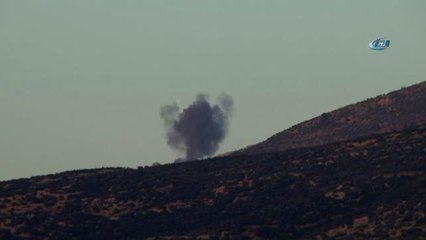 Hassa Sınırında Dumanlar Yükseliyor