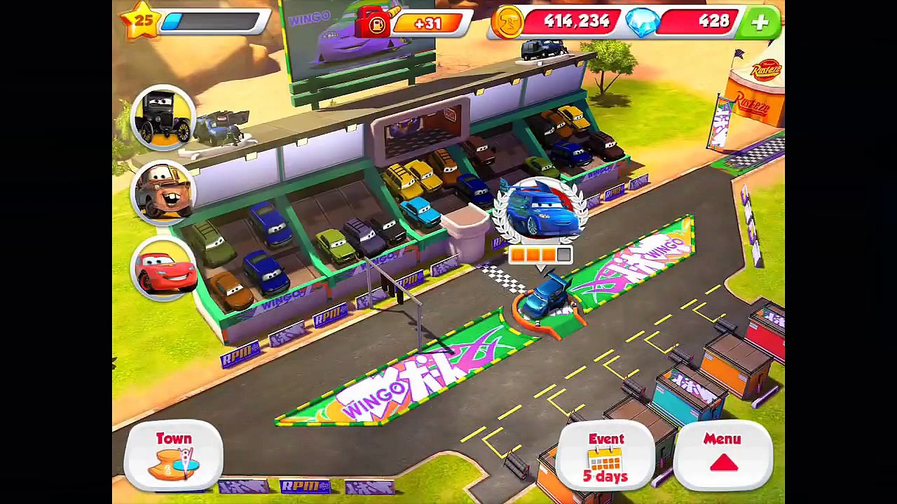 DJ! Racing SHU, SHERIFF & FLO, Level 11 - CARS: Fast as Lightning