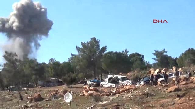 Burseya Dağı Özgürleşti, Kuleye Türk ve Öso Bayrağı Asıldı-3
