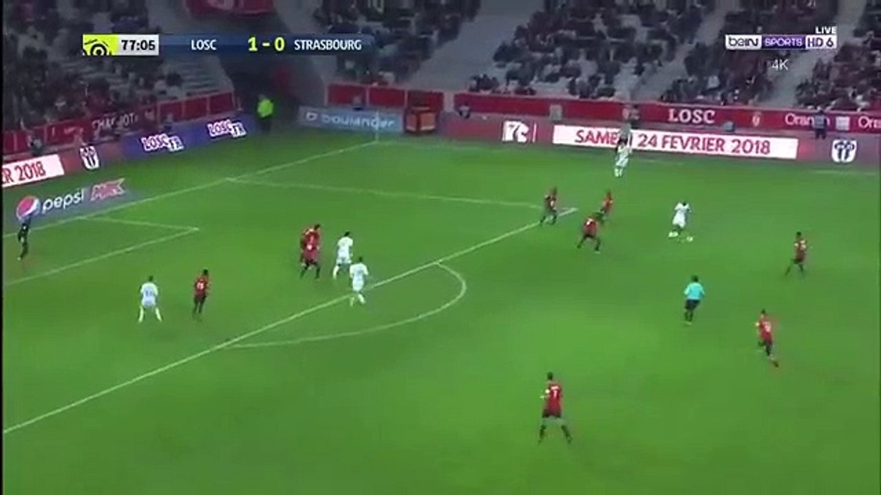 Saadi buteur vs Lille
