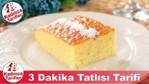 3 Dakikada Tatlı Tarifi | En Kolay Tatlı Tarifleri Nasıl Yapılır | Kadınca Tarifler