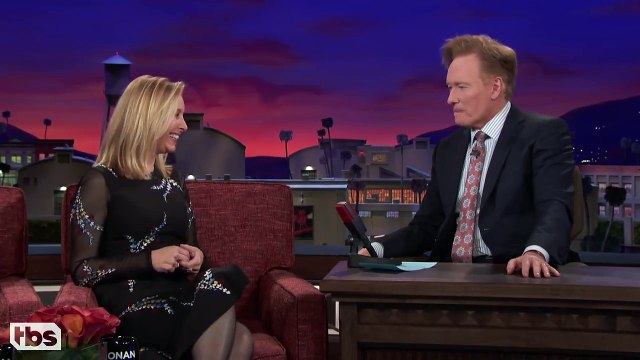 Lisa Kudrow Reviews The Latest Fake 'Friends' Movie Trailer - CONAN on TBS