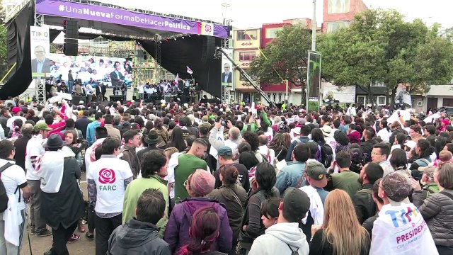 Líder de FARC inicia caza de votos para presidencia en Colombia