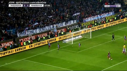 Burak Yilmaz Goal HD - Trabzonspor 1 - 0 Fenerbahce  - 28.01.2018 (Full Replay)