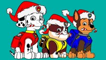 Paw Patrol Coloring Pages for Kids - Paw Patrol Coloring Games - Paw Patrol Christmas Coloring Book
