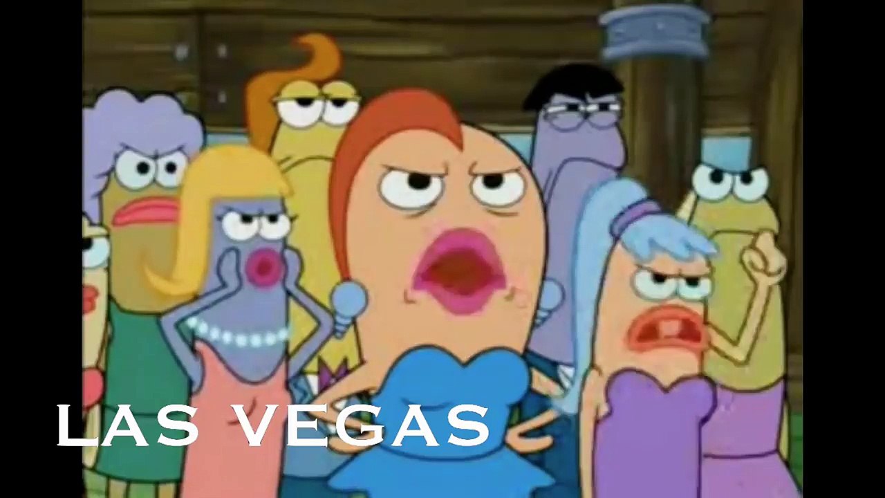 US Cities Portrayed by Spongebob