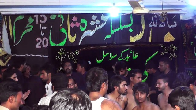 Noha Khawan Zakir Zameer Hussain Johar Matami Sangat Vanikay Tarar 20th Muharam 1439(2017) Choti Behak Hafizabad