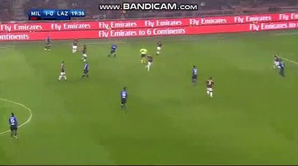 Adam Marusic Goal - AC Milan 1-1 Lazio 28.01.2018