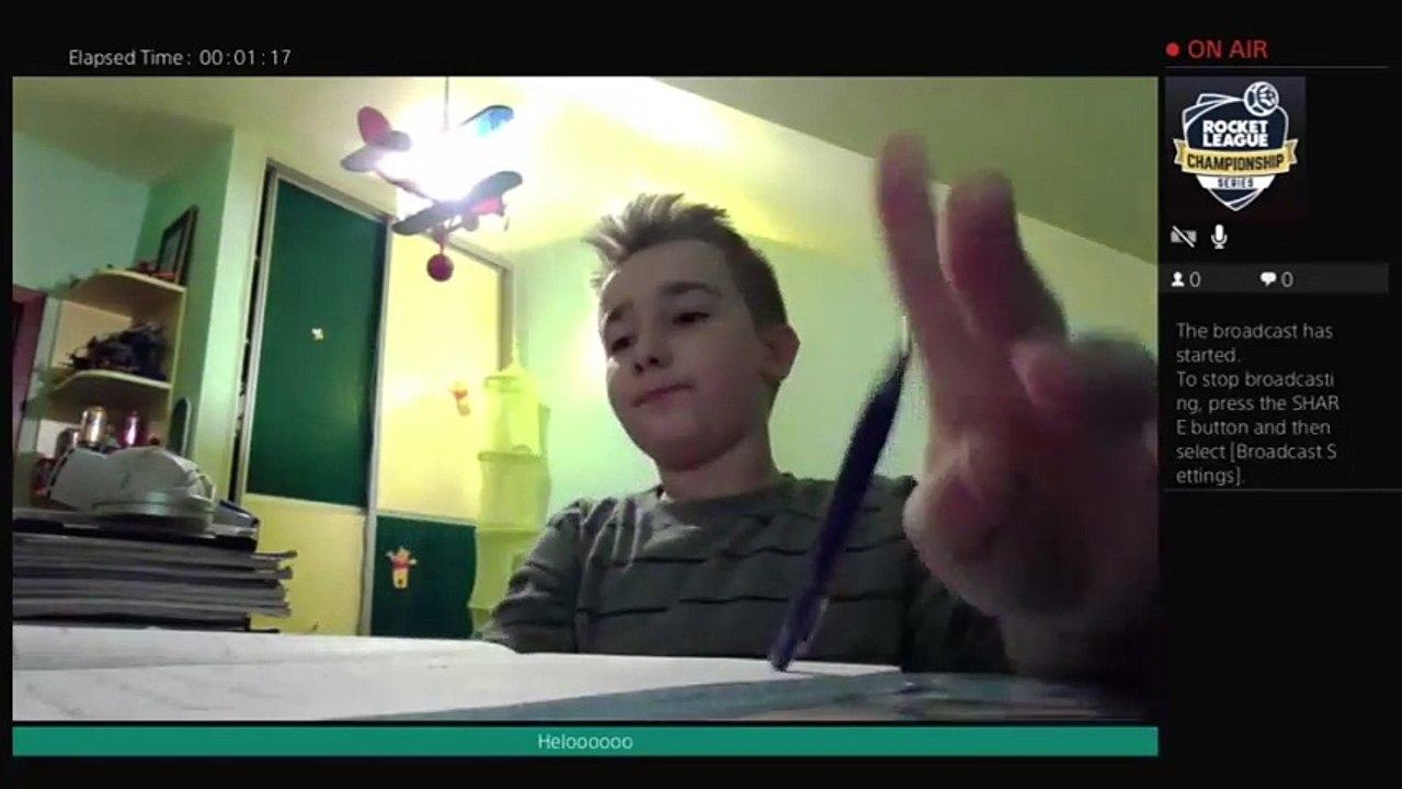 My first live on dailymotion!!!!!!!!