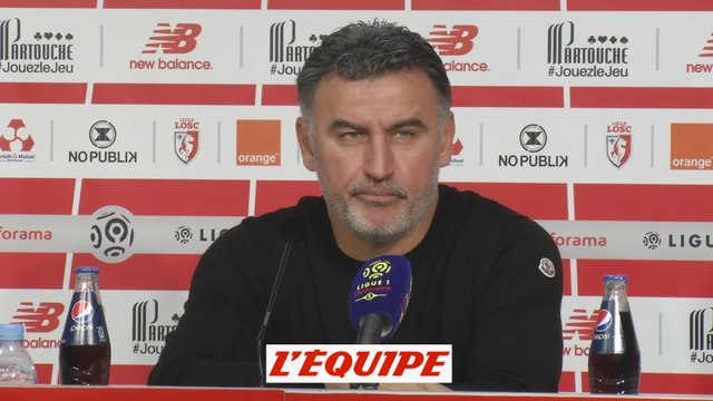 Foot - L1 - LOSC : Galtier «Très content, soulagé»