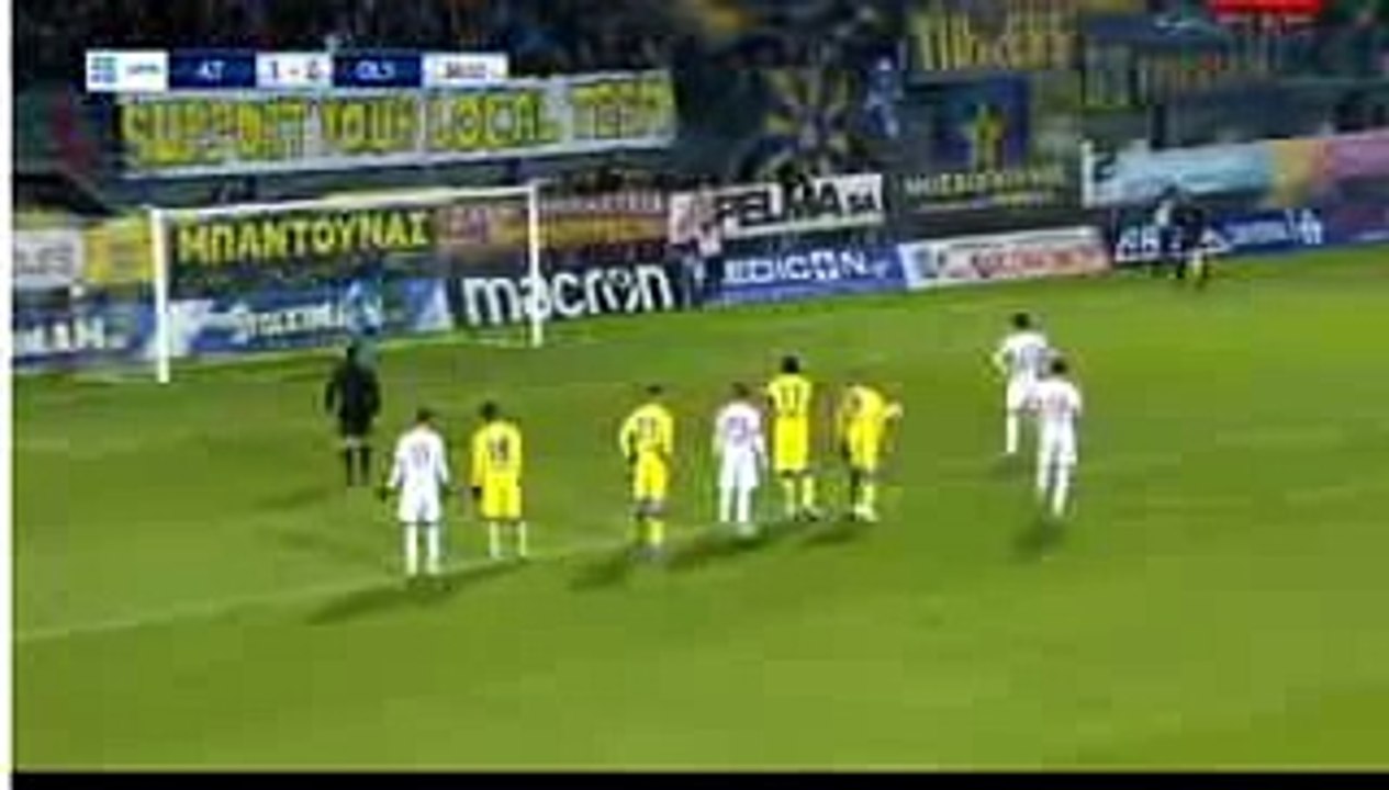 Ansarifard K Goal - Asteras Tripolis vs Olympiakos 1-1  28.01.2018 (HD)