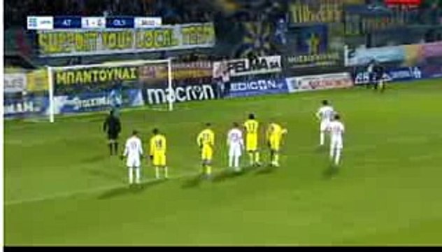 Ansarifard K Goal - Asteras Tripolis vs Olympiakos 1-1 28.01.2018 (HD)
