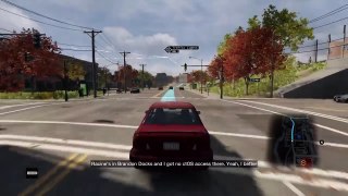Watch dogs Police patrol + tutorial (PS4)