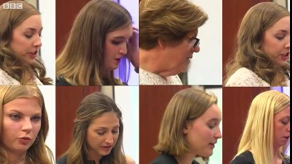 Larry Nassar abuse- What it was like to face 'monster' doctor in court - BBC News Urdu