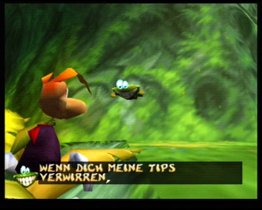 Rayman 2 – Playthrough Part #1 (Opening + Die Wälder des Lichts) – N64 Gameplay