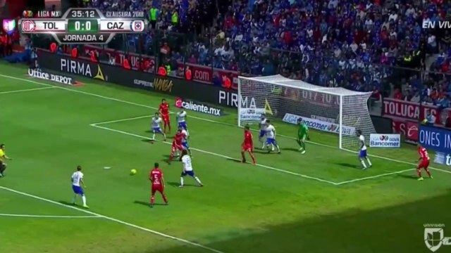 Pablo Barrientos Super Goal HD - Toluca 1 - 0 Cruz Azul - 28.01.2018 (Full Replay)