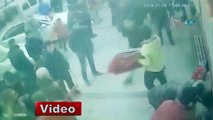 İstanbul'daki Afrin yürüyüşüne silahlı saldırı: Üç yaralı var!