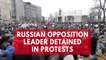 Russian opposition leader Alexei Navalny arrested as thousands protest against Putin
