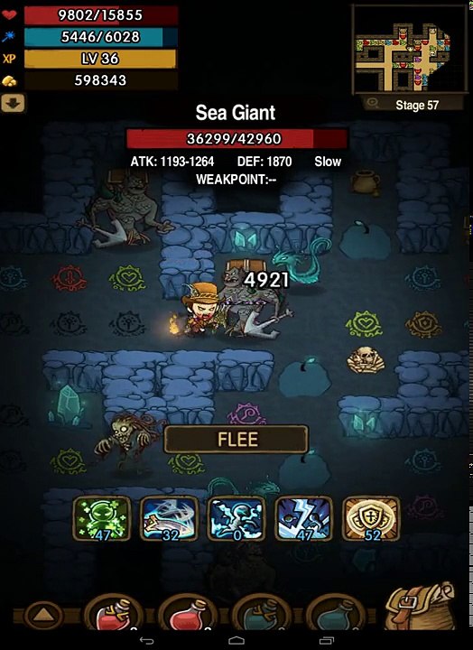 The Greedy Cave: A lot of Runes, 51-60 Kraken (Nightmare)