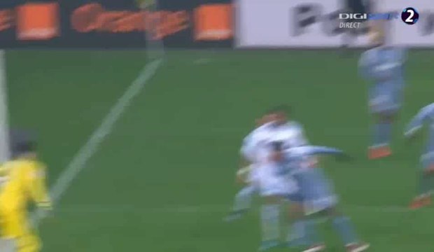 Adil Rami Goal - Marseille 1-1 AS Monaco 28-01-2018