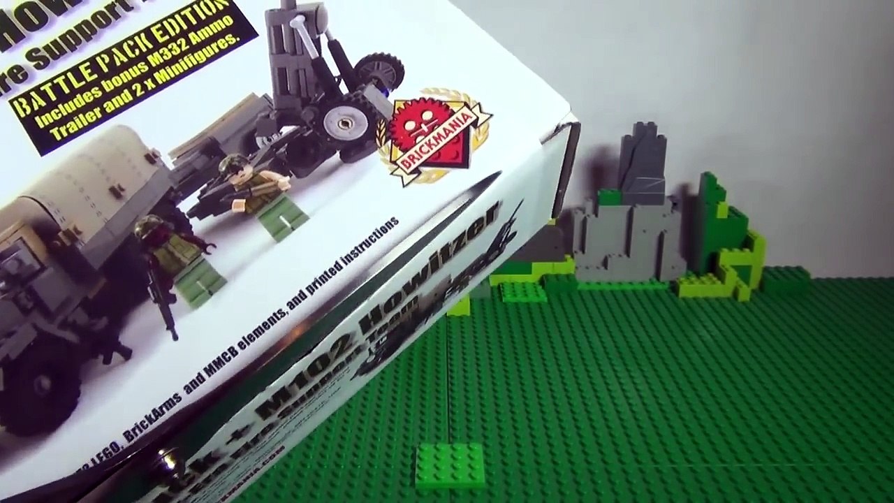 База огневой поддержки от Brickmania! Lego самоделка на тему вьетнамской войны