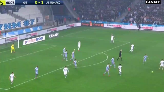 Résumé OM Marseille - Monaco / But Adil Rami (1-1)