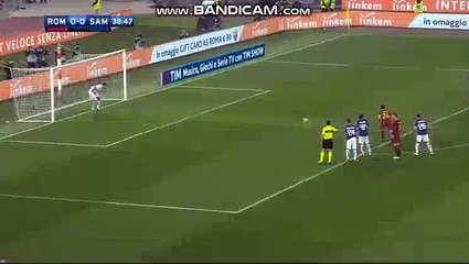 Alessandro Florenzi Missed Penalty HD - Roma 0-0 Sampdoria 28.01.2018