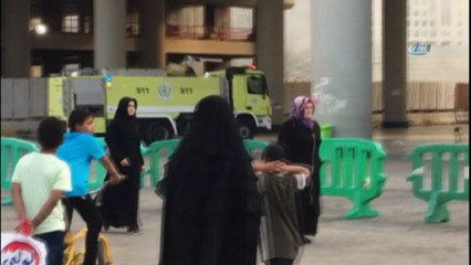 - Mekke'de işçilerin kaldığı konteynerlarda yangın çıktı