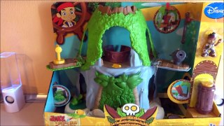 Jake & Never Land Pirates Magical Tiki Hideout Playset Toys Unboxing